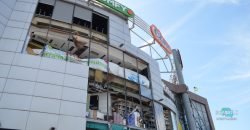 Вибиті вікна, пошкоджені перекриття: як виглядає пошкоджений ТЦ у Дніпрі