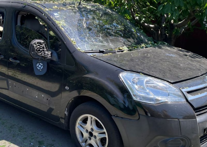 На Дніпропетровщині через влучання дрону-камікадзе постраждали двоє цивільних