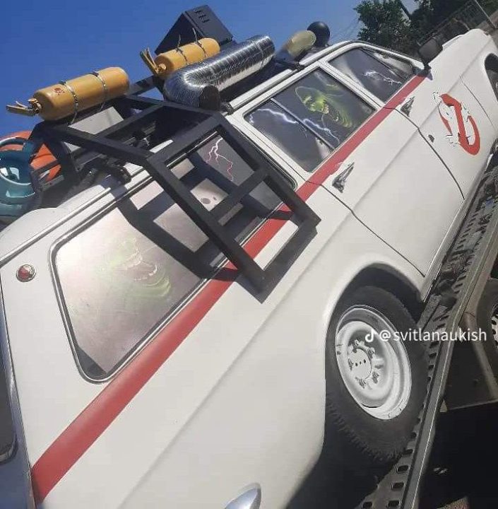 У Дніпрі зафільмували автомобіль мисливців за привидами