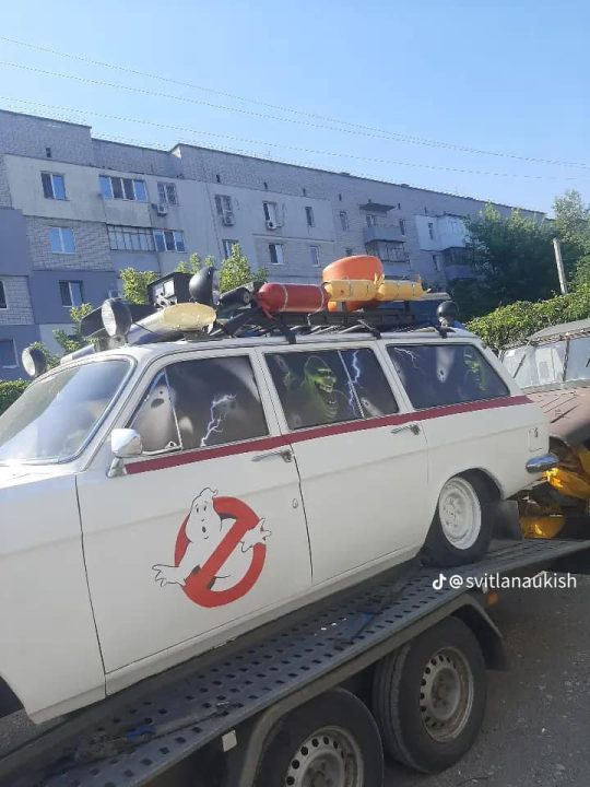 У Дніпрі зафільмували автомобіль мисливців за привидами