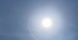 У Дніпрі та області спостерігали сонячне гало - рис. 3