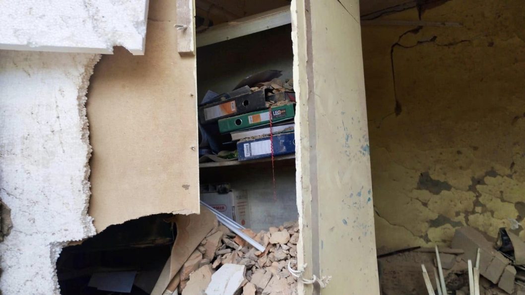 На Дніпропетровщині внаслідок артобстрілу зруйновано храм ПЦУ