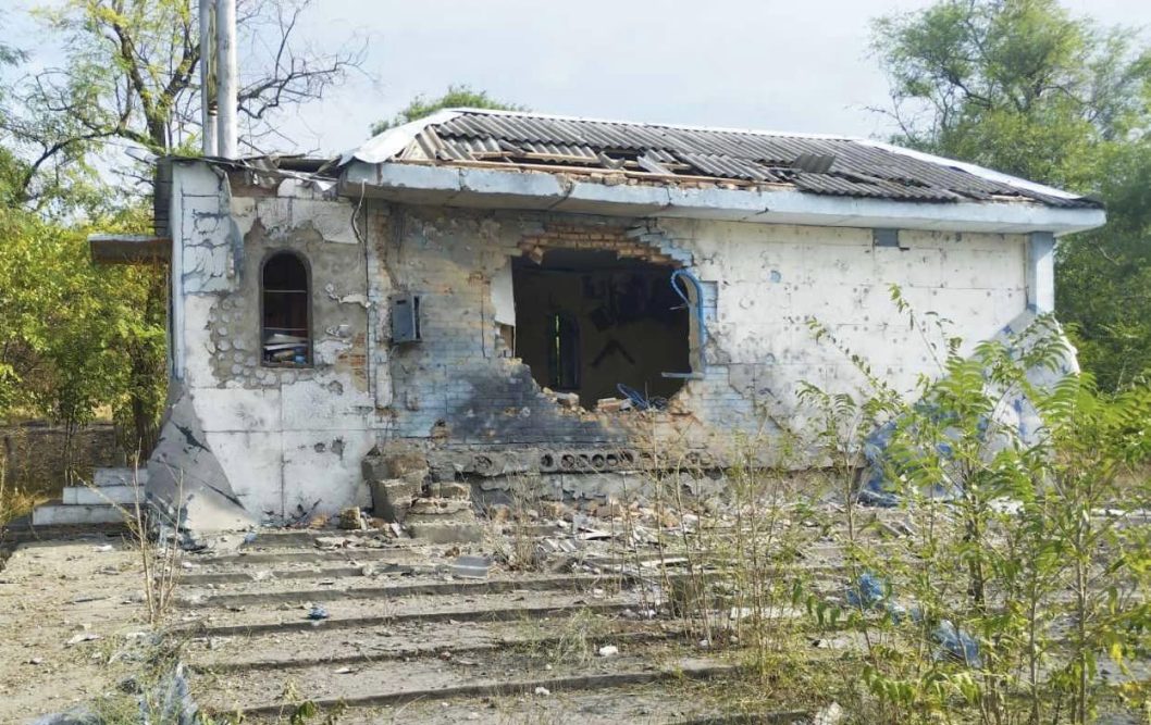 На Дніпропетровщині внаслідок артобстрілу зруйновано храм ПЦУ