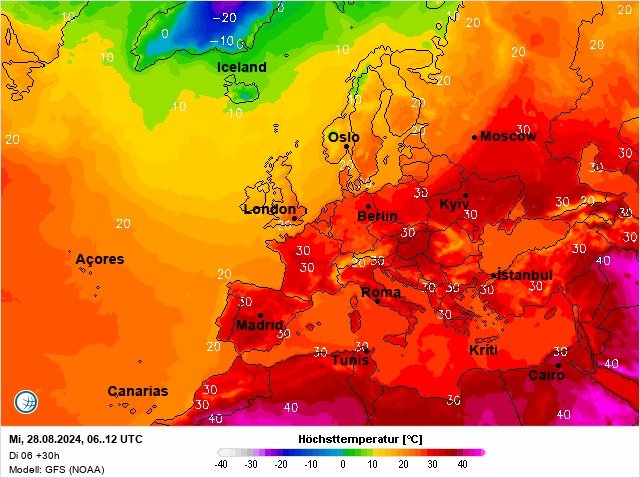 Сильная жара и дождь: прогноз погоды в Днепре на 28 августа - рис. 1