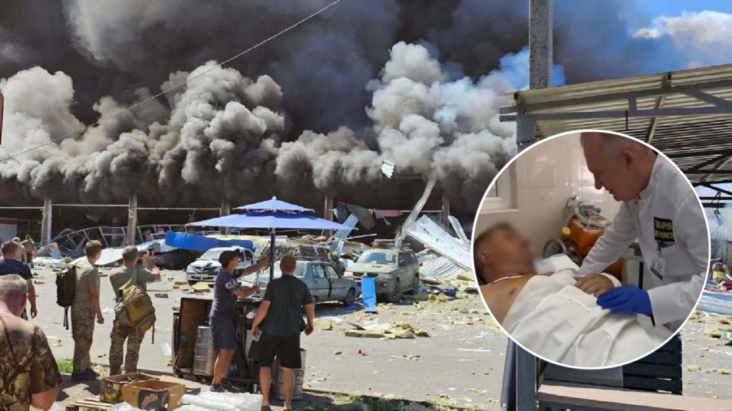 В Днепре спасают жизнь пострадавшего в результате вражеского обстрела Константиновки  - рис. 1