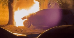 У Дніпрі на Набережній Перемоги знову підпалили автомобіль військового - рис. 9