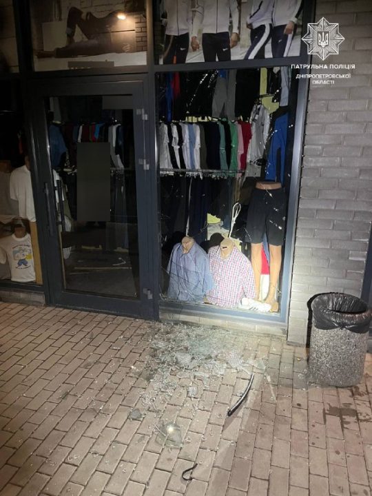 У Дніпрі затримали злодія, який пограбував магазин