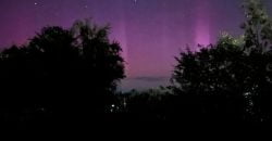 В небе над Днепром и областью появилось полярное сияние - рис. 2