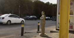 В Днепре на жилмассиве Тополь Ленин ждал маршрутку - рис. 19