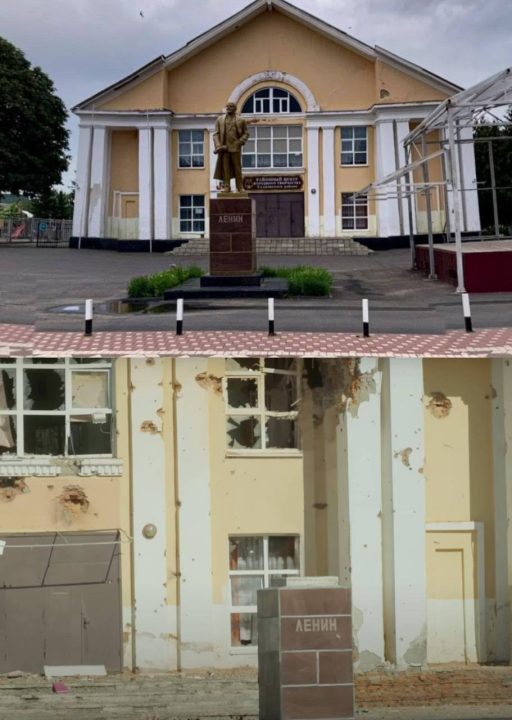 В Днепре на жилмассиве Тополь Ленин ждал маршрутку - рис. 2