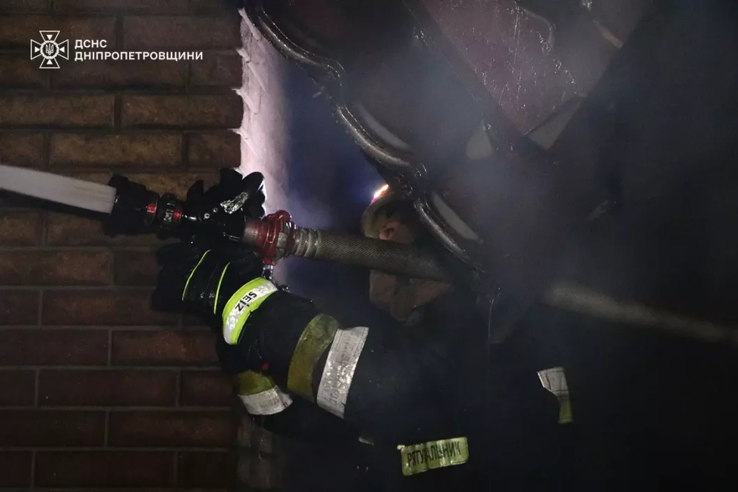На Дніпропетровщині під час ліквідації пожежі виявлено тіло жінки