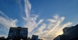 В небе над Днепром запечатлели силуэты «ангелов» - рис. 9