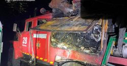 Під час ліквідації пожежі на Дніпропетровщині рятувальники потрапили під обстріл