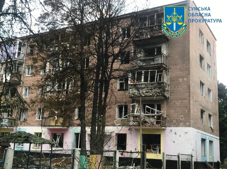 Атака російських «шахедів» на Конотоп: 13 постраждалих, місто без електрики