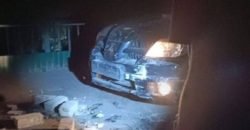 В Днепре неизвестный водитель протаранил гараж и скрылся с места ДТП - рис. 1