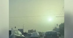 Пилова буря накрила Дніпро: містянам важко дихати - рис. 1