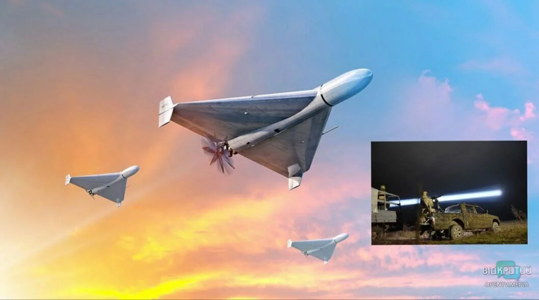 На Днепропетровщине силы ПВО сбили вражеский «шахед» - рис. 1