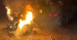 Ночью в Днепре подожгли автомобиль ВСУ - рис. 15