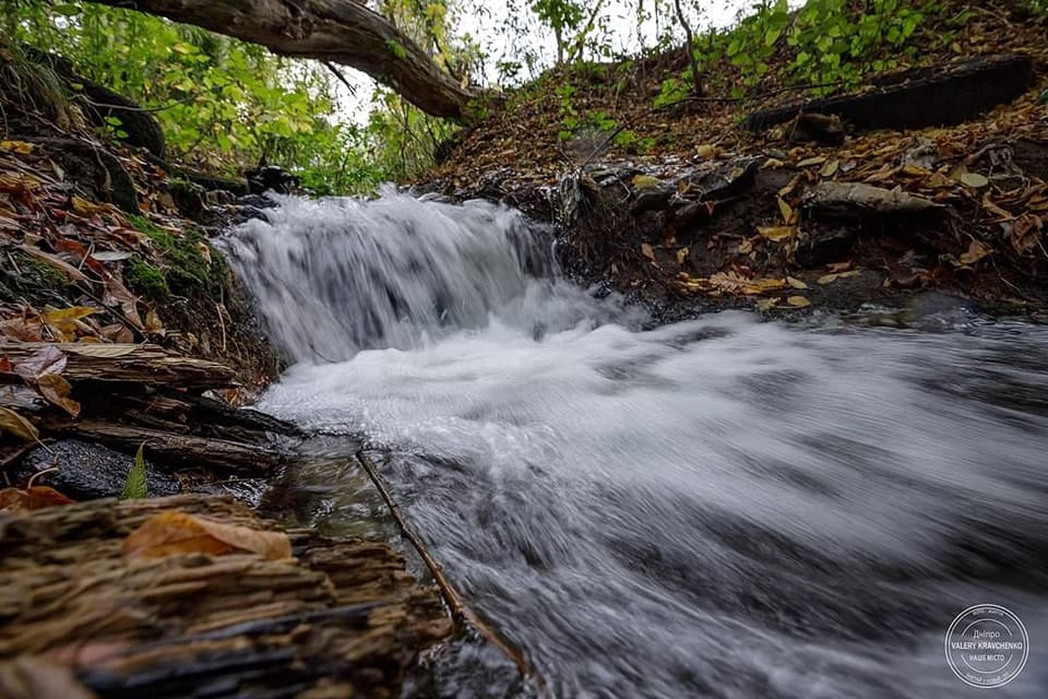 У Дніпрі виявили несподіваний водоспад