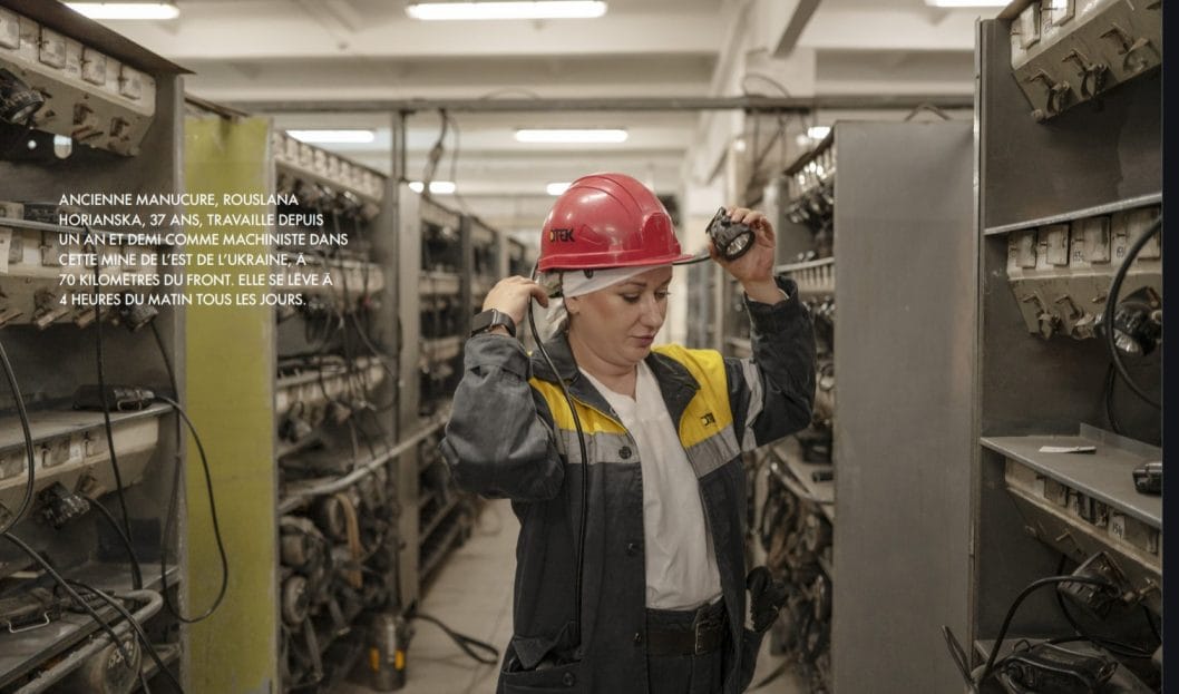 Французький журнал розповів про жінок-шахтарів із Дніпропетровщини