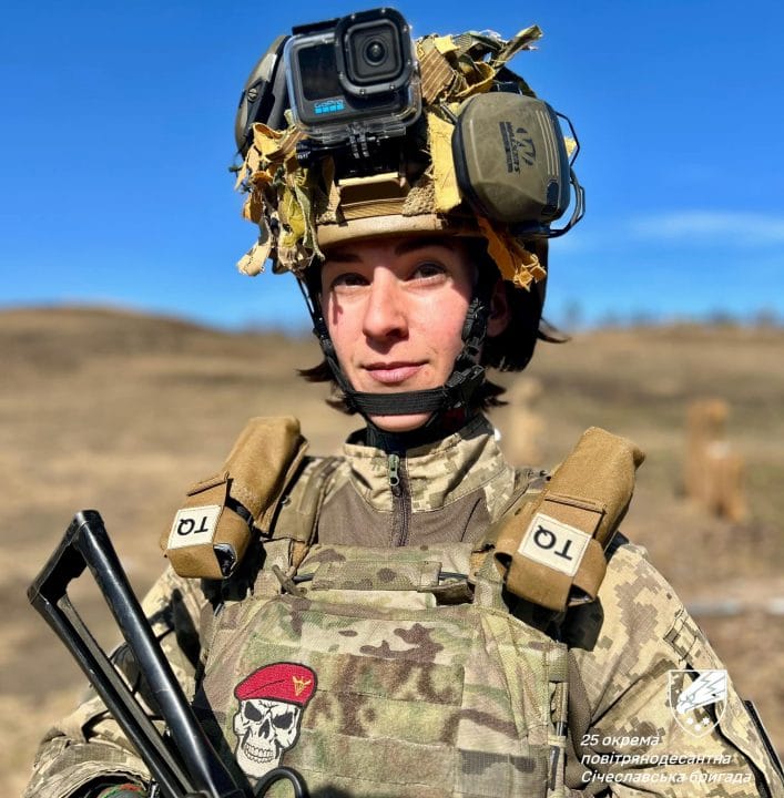 Канадська танкістка стала частиною Січеславської десантної бригади з Дніпропетровщини