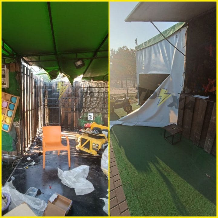 У Дніпрі пограбували та підпалили тир: поліція розпочала розслідування