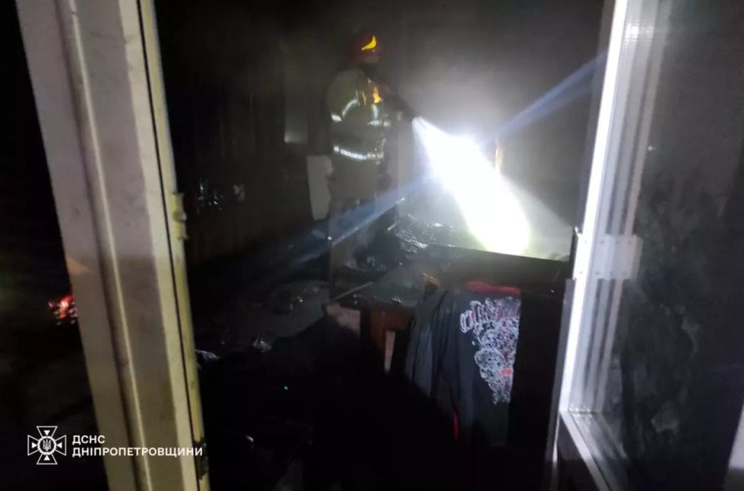 На Дніпропетровщині під час гасіння пожежі виявлено тіло жінки